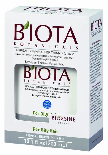 Biota Botanicals Bioxsine Series Shampoo for Thinning Hair and Oily ...